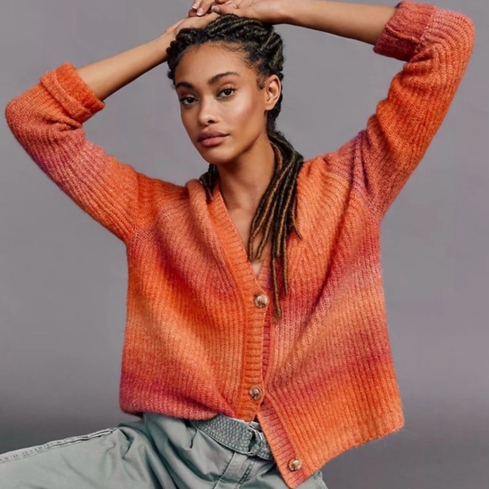 Maeve Anthropologie Gradient Knit Women's Sweater - Picture 2 of 5